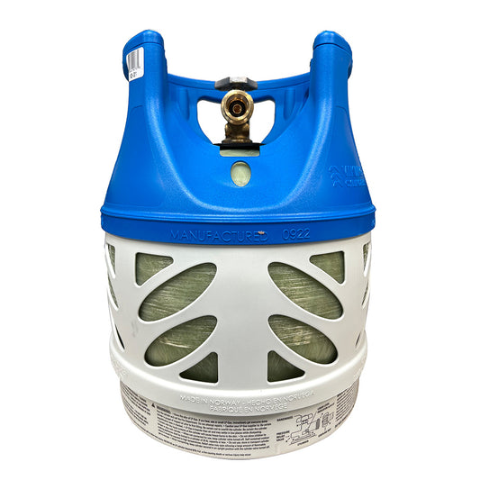 Viking Cylinders 11lb Vertical Fiberglass Composite LPG Cylinder wType 1 Valve  OPD DOT TC Approved 14200011