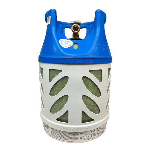 Viking Cylinders 17lb Vertical Fiberglass Composite LPG Cylinder wType 1 Valve  OPD DOT TC Approved 14200017