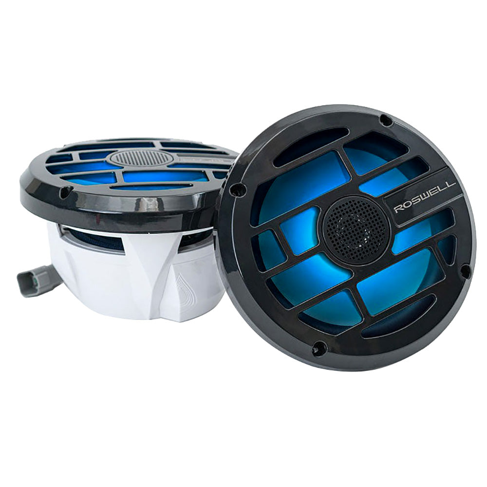 Roswell R Series 77 Marine Speakers Anthracite Grille 80W RMS 160W Peak Power C9201912