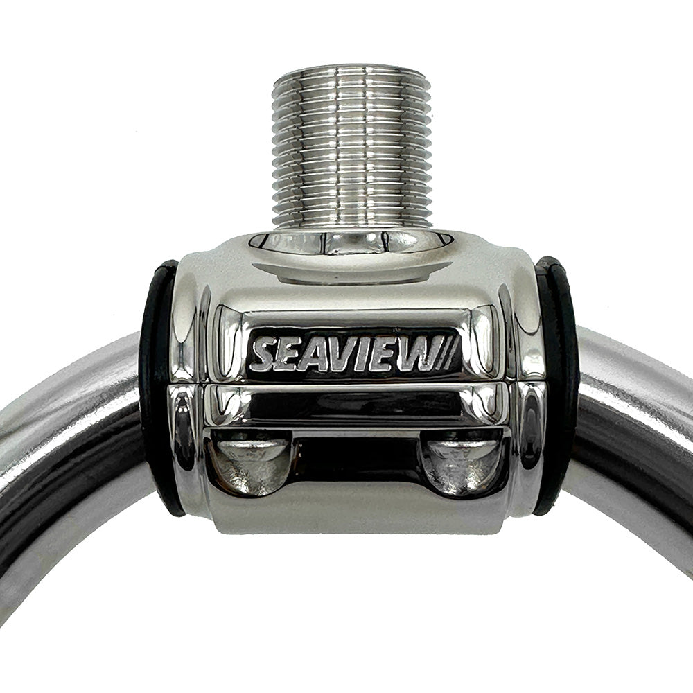 Seaview 316 Stainless Steel Antenna Rail Mount 1 114 Rails SVRCL1