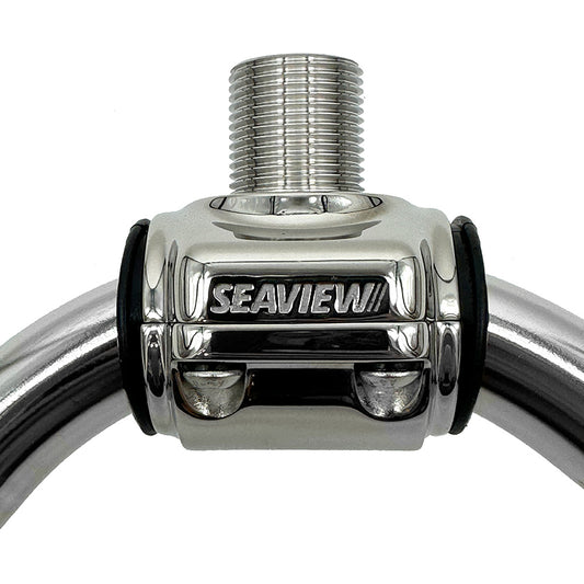 Seaview 316 Stainless Steel Antenna Rail Mount 1 114 Rails SVRCL1