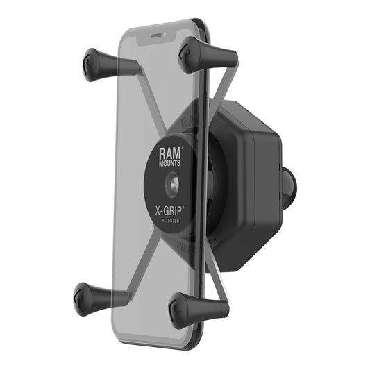 RAM Mount RAM XGrip Large Phone Holder wBall  VibeSafe Adapter RAMHOLUN10B462