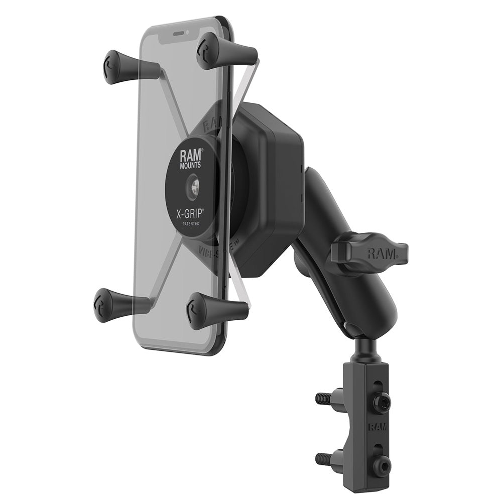 RAM Mount RAM XGrip Large Phone Mount wVibeSafe  Reservoir Base RAMB174UN10462
