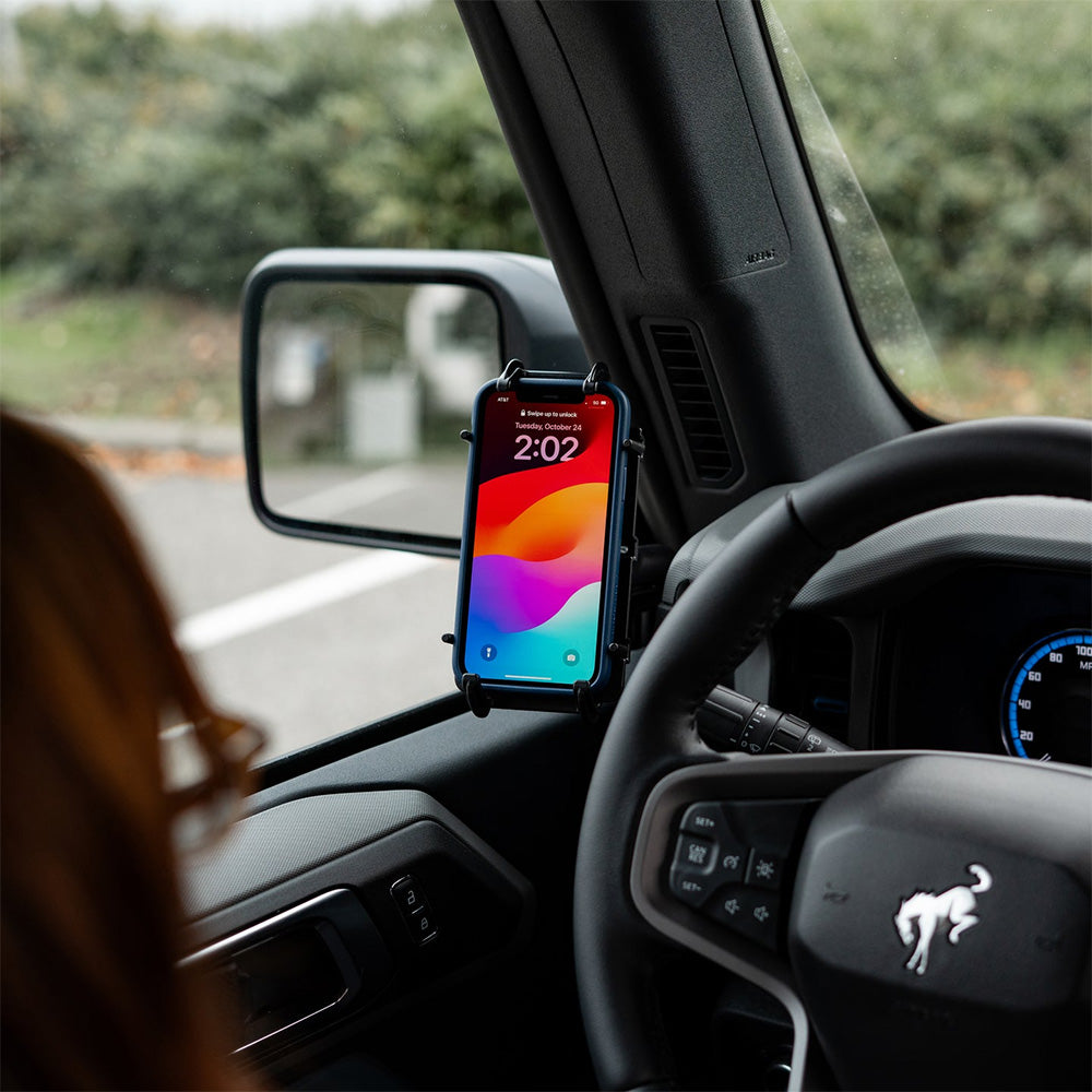 RAM Mount RAM QuickGrip XL Phone Mount wGrab Handle M6 Bolt Base RAMB186M6PD4U