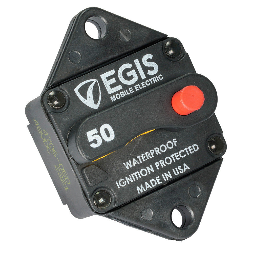 Egis 50A Panel Mount Circuit Breaker 285 Series 4706050