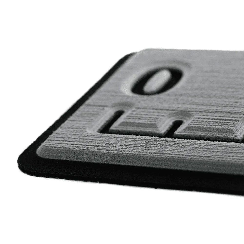 SeaDek 48 Routed Ruler  6mm  Brushed Texture  Storm GreyBimini Blue 5358418363