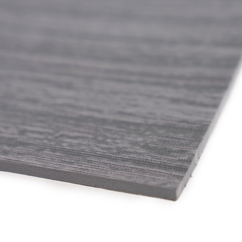 SeaDek 40 x 80 5mm Full Sheet Wood Grain Laser Pattern Storm Grey 1016mm x 2032mm x 5mm 4522487467