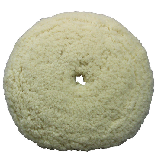 Presta White Wool Aggressive Cutting Pad  9 890141