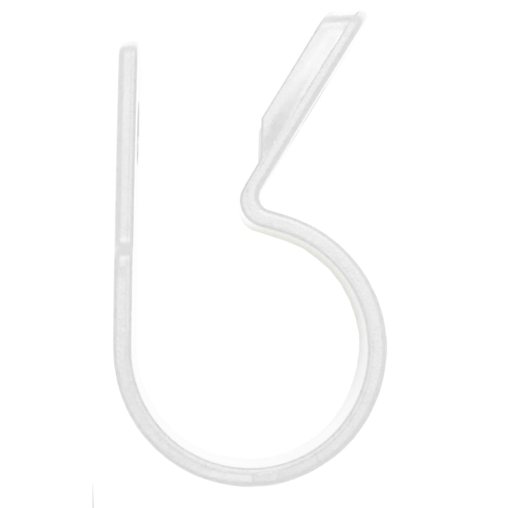 Pacer Nylon CClamps 12 Natural Color 25 Pack BCCH0825