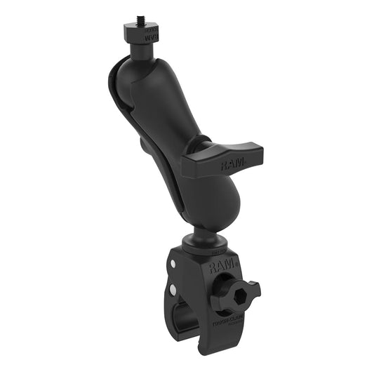 RAM Mount RAM ToughBall Camera Mount wRAM ToughClaw Small Clamp Base RAM400379252025U
