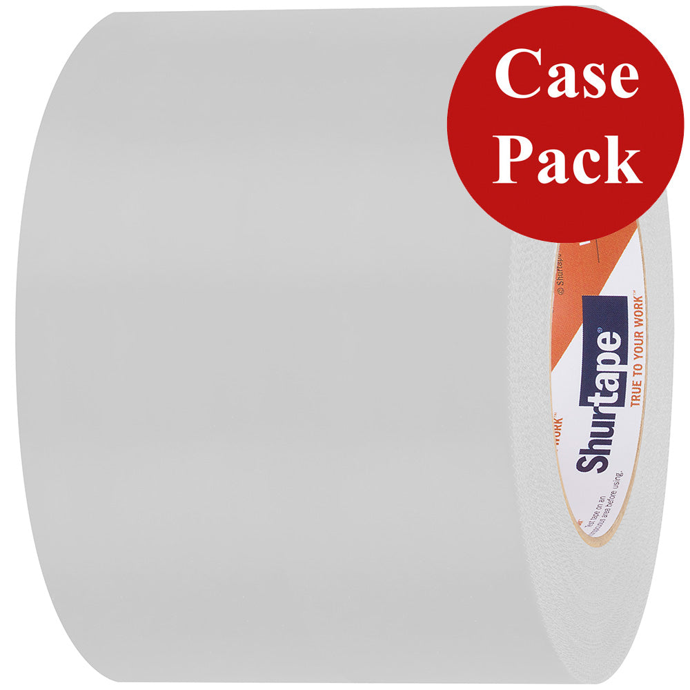 Shurtape UVResistant Marine Heat Shrink Tape  96MM x 55M Roll  Serrated Edge White Case of 12 Rolls 105737C
