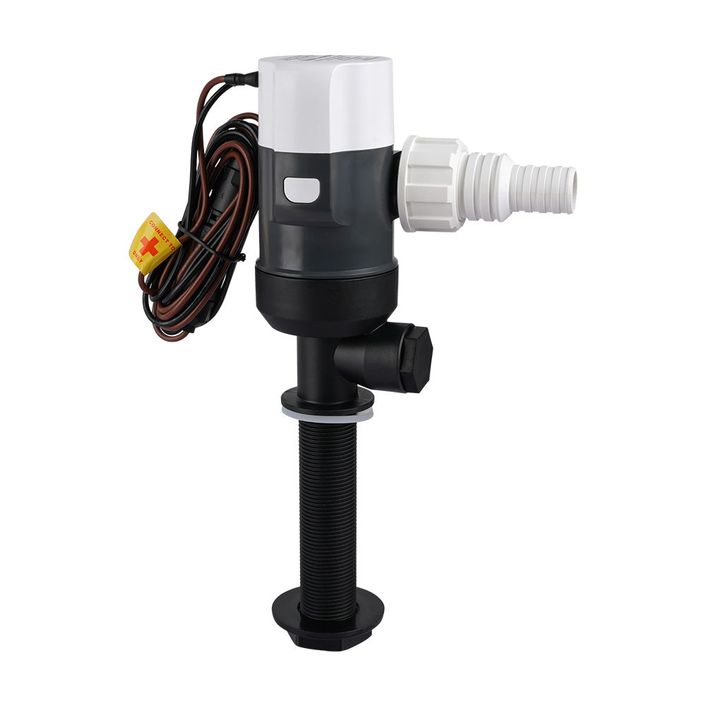 Commodore 1100 GPH Vertical Livewell Pump Long 12V CMC311100L