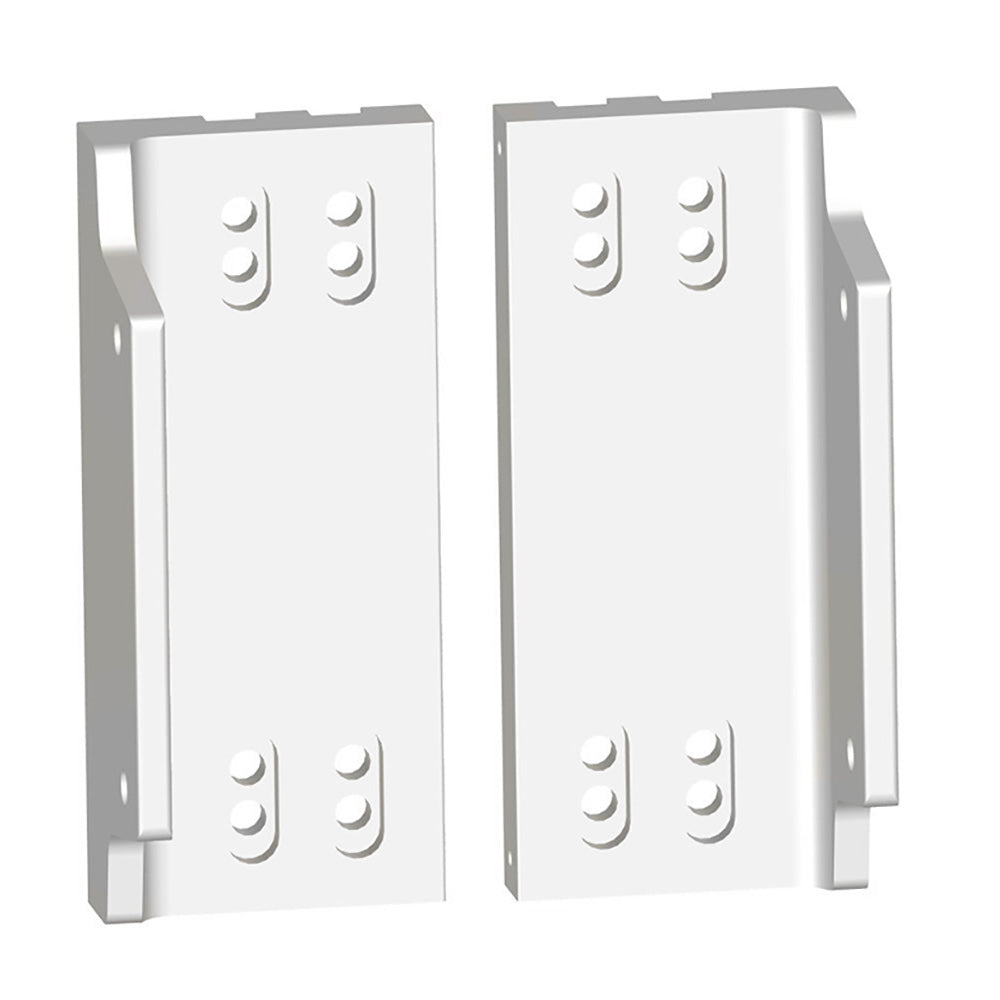 PowerPole Dual SideMount Adapters fAll Outboards  White PKDMTOSPLTWT