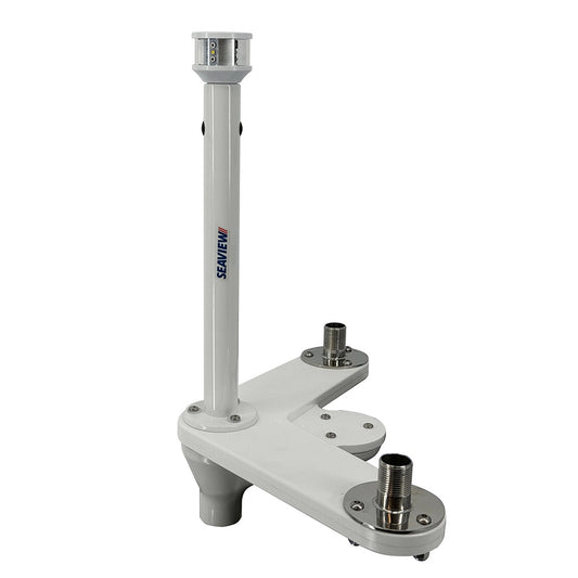 Seaview Triple Mount Adapter wC5 Certified LED Light 12 Post  Threaded 114 Thread Bases fGPS Units PMU2ALED12C5