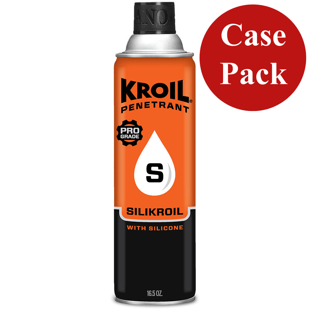 Kroil Silikroil Penetrant  Aerosol  165oz Can with Silicone Case of 12 SK162CASE
