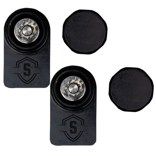 Secure Outdoors Elite Lock  Dual  Universal  Black SOELDUNBK