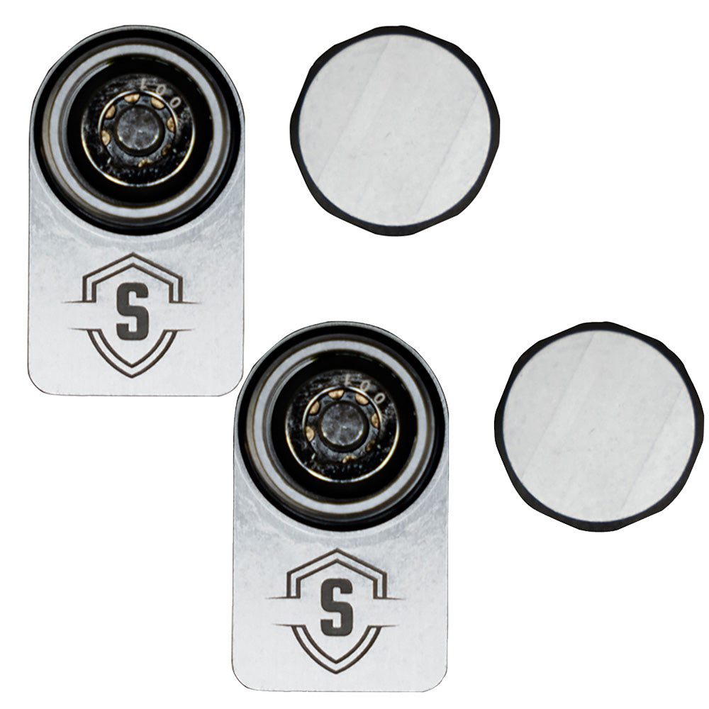 Secure Outdoors Elite Lock  Dual  Universal  Silver SOELDUNSV