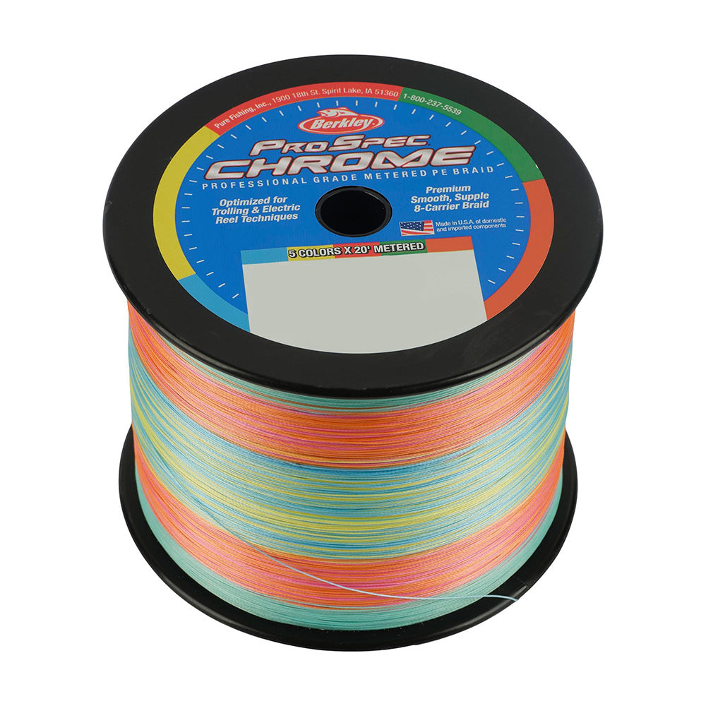 Berkley Prospec Chrome 5 x 20 Metered Braid 50lb 3500yd 1621891