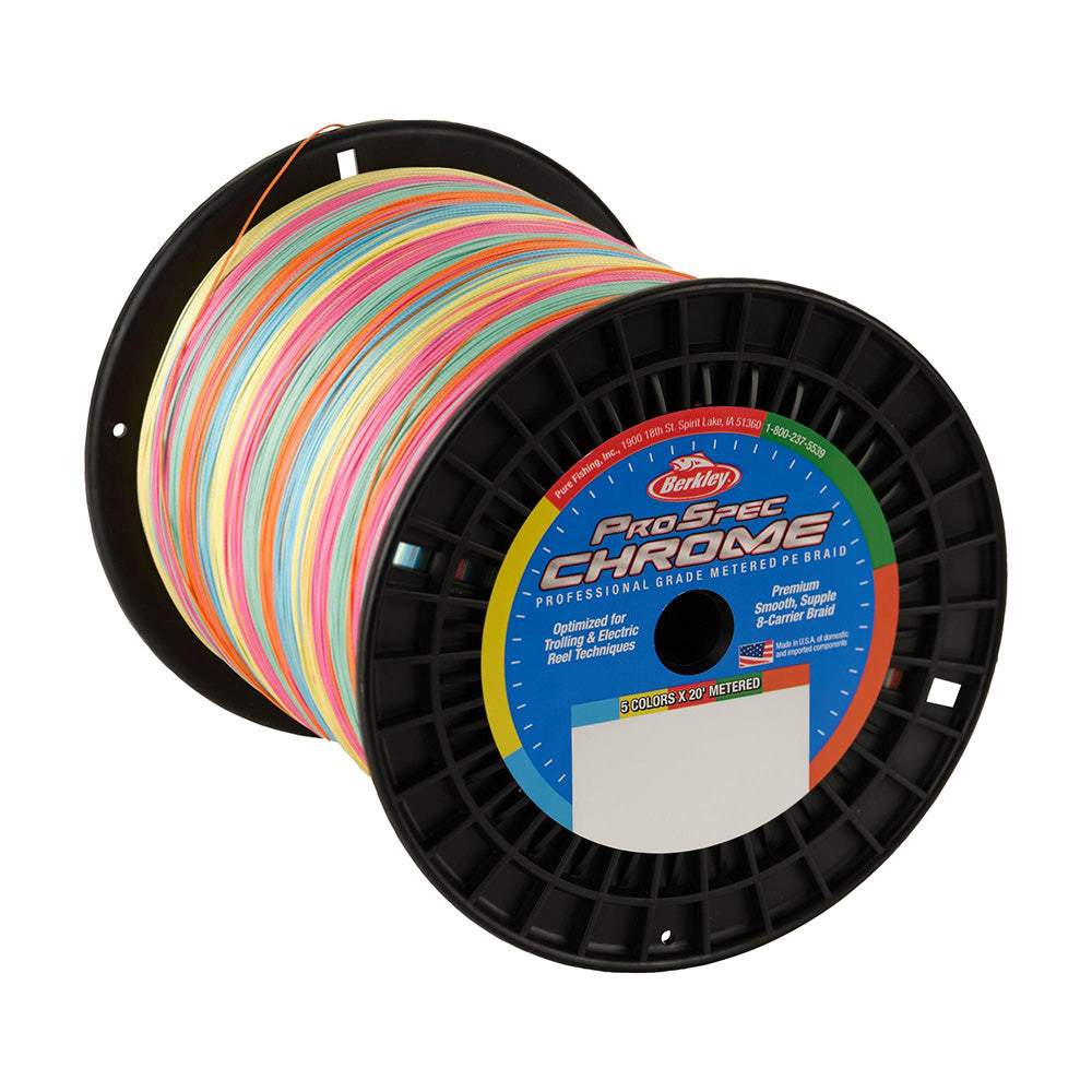 Berkley Prospec Chrome 5 x 20 Metered Braid 130lb 3000yd 1621895