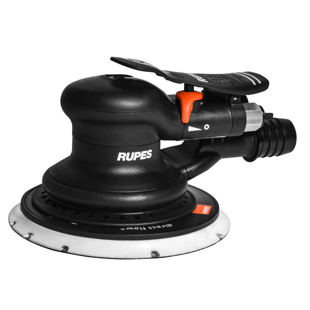 RUPES Random Orbital Palm Pneumatic Sander w150mm Pad 6mm OrbitSkorpio III Central Vac RH356A