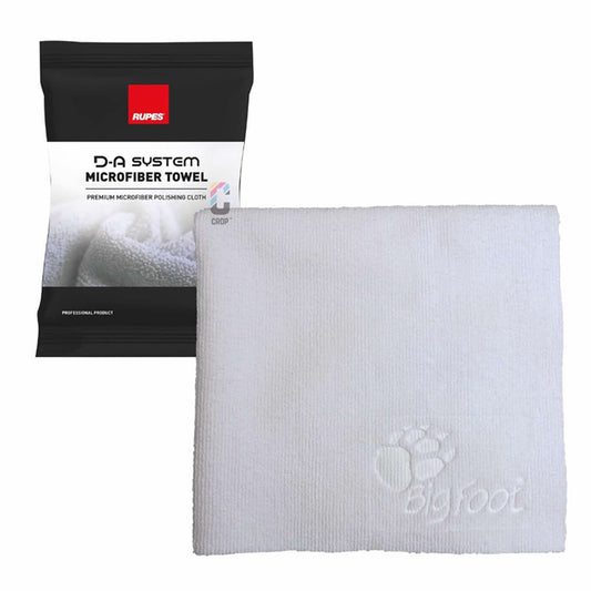 RUPES DA System Microfiber Towel 16x16  White 9BF9070