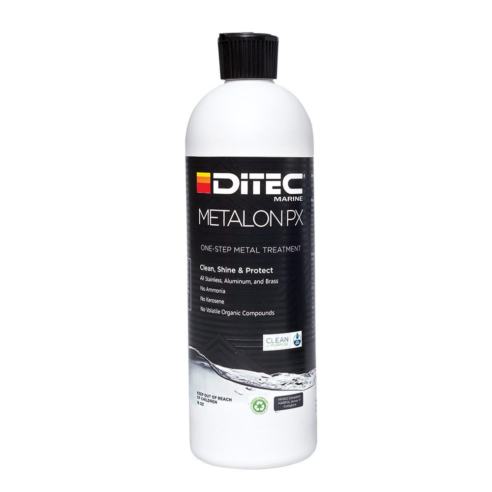 DiTEC METALON PX Multi Surface Metal Cleaner Polish 8oz W8HKPUWCKS