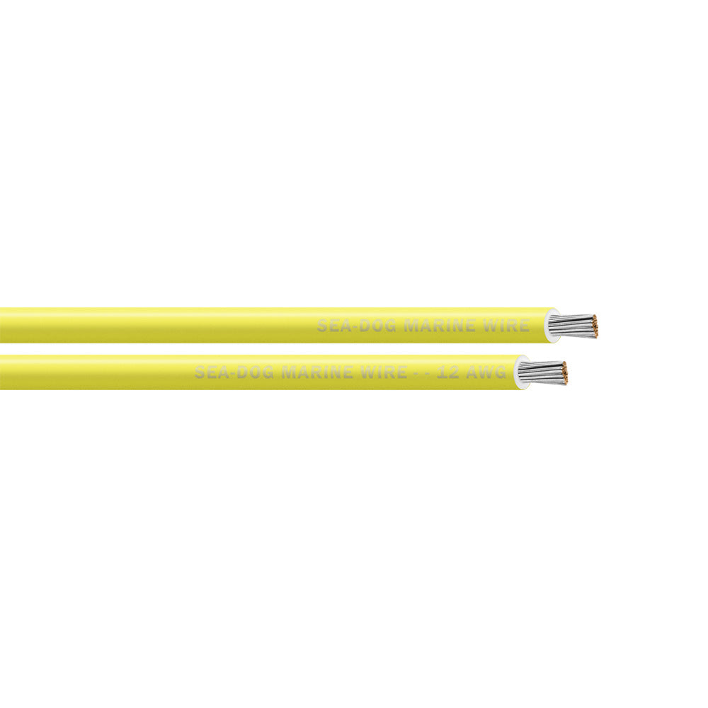 SeaDog 12 AWG Yellow Primary Wire 250 8012034