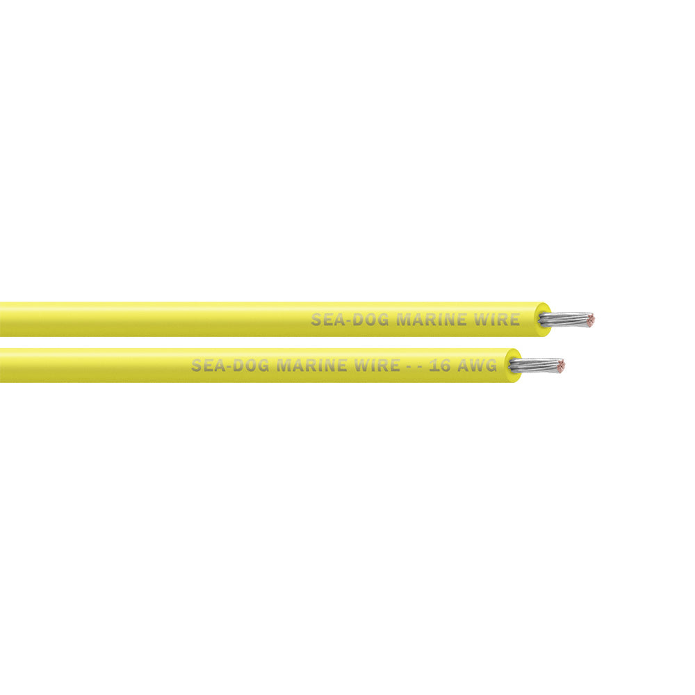 SeaDog 16 AWG Yellow Primary Wire 1000 8016039