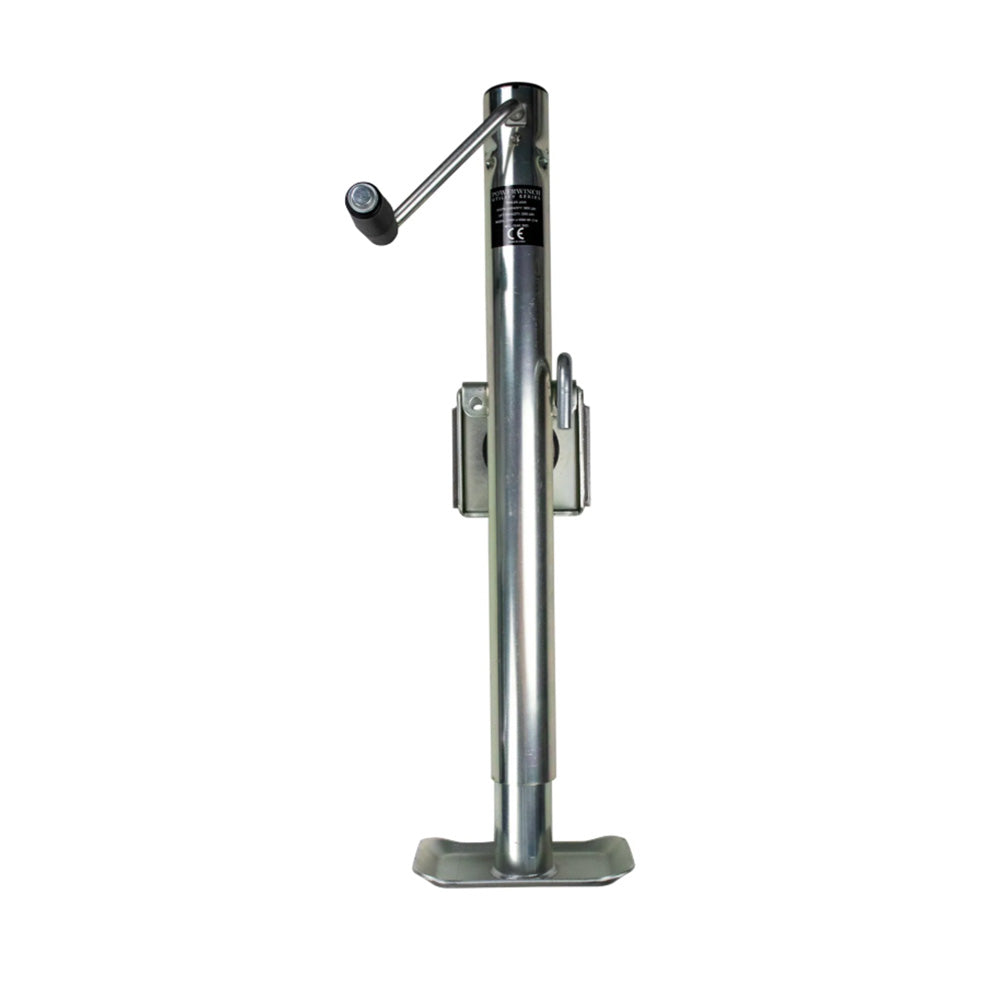 Powerwinch Utility Series Jack 2500lb BoltOn Flat Plate Zinc 21500J2500BFZR