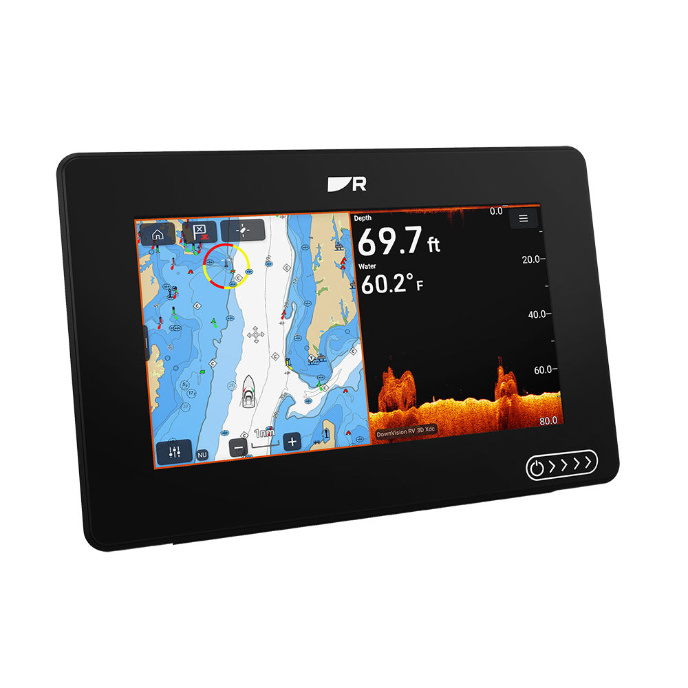 Raymarine Axiom 2 RV 7 ChartplotterFishfinder wRealVision 3D Sonar Lighthouse North America Chart RV100 Transducer