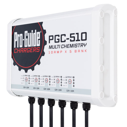 ProGuide 5 Bank OnBoard Battery Charger 12V 40Amp PGC510