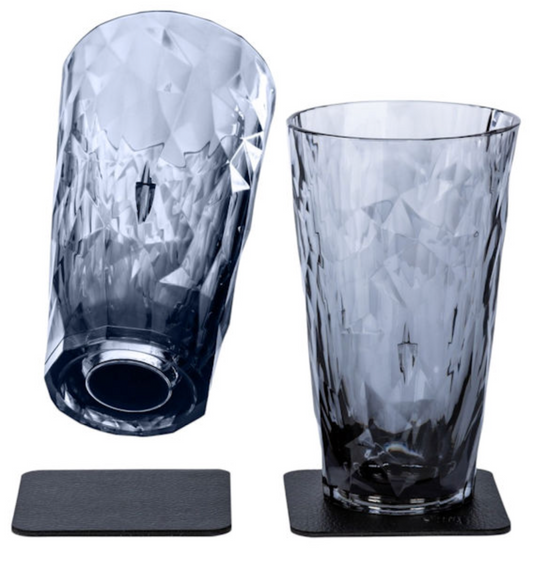 2 Magnetic Plastic Tall Tumbler Glasses image 0