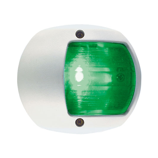 Perko LED Side Light  Green  12V  White Plastic Housing 0170WSDDP3