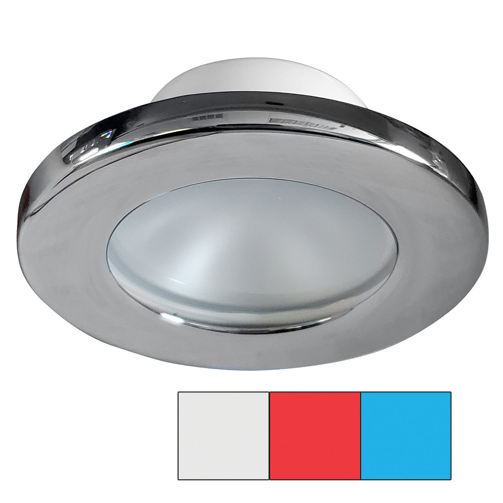 i2Systems Apeiron A3120 Screw Mount Light Red Cool White Blue Chrome Finish A3120Z11HAE