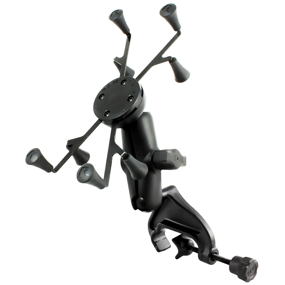 RAM Mount Yoke Clamp Mount wXGrip II RAMB121UN8U