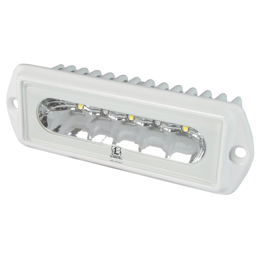 Lumitec Capri2 Flush Mount LED Flood Light 2Color WhiteBlue Dimming 101099