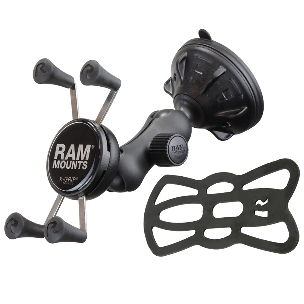RAM Mount XGrip Composite Twist Lock Suction Cup Mount RAPB1662UN7U