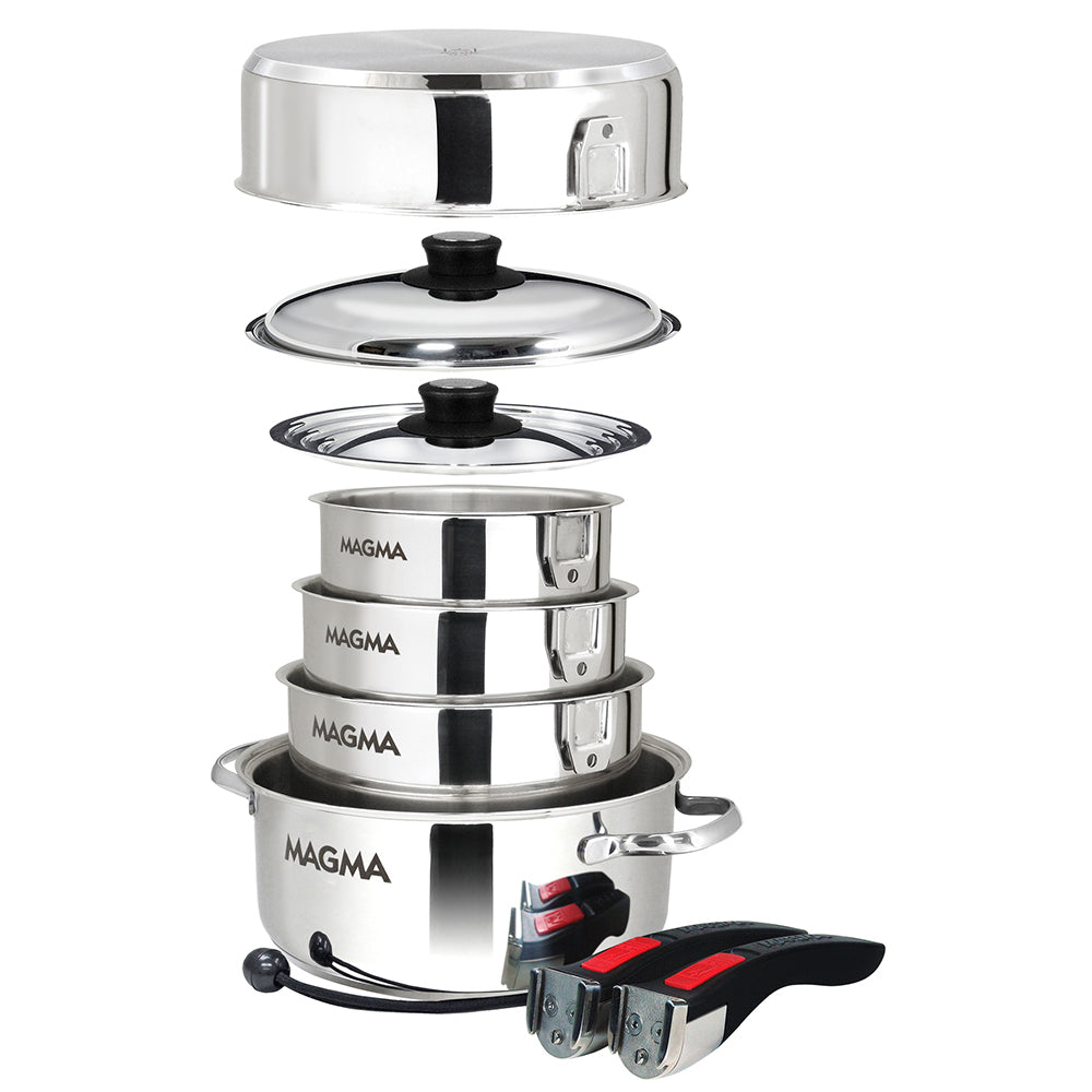 Magma 10 Piece Induction Cookware Set  Stainless Steel A10360LIND
