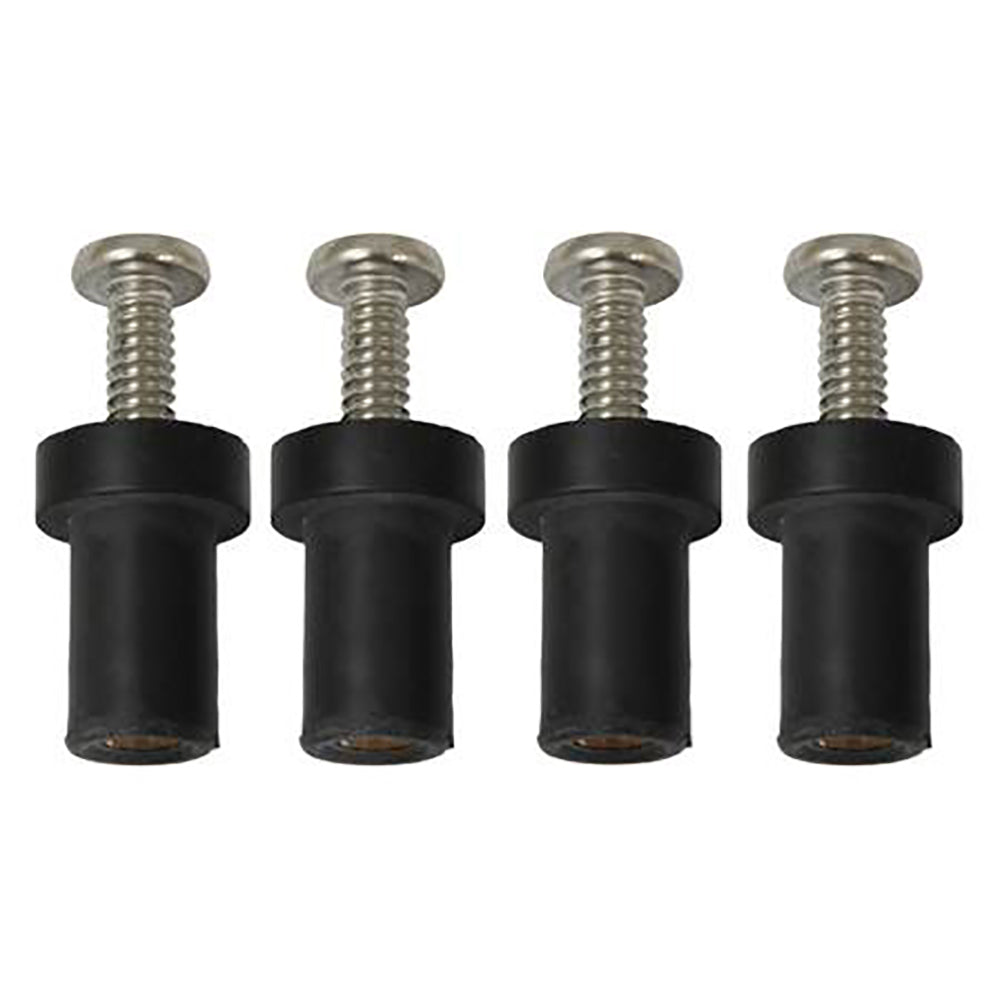 RAM Mount MariNut Rubber Expansion Brass Nuts 4 Pack RAMMARINUT4U