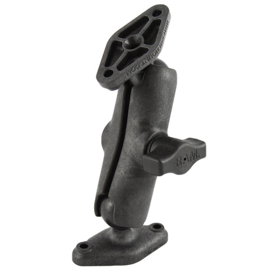RAM Mount Composite Socket Arm w2 Diamond Bases RAPB102U