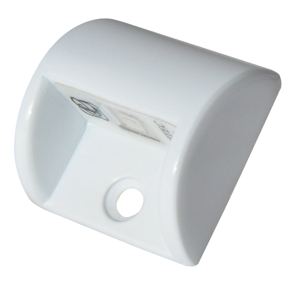 Lumitec Andros Courtesy Light White Powder Coat Finish Blue NonDimming 101047