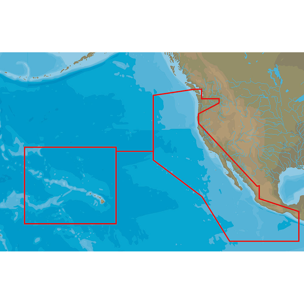 CMAP 4D NAD024 USA West Coast Hawaii Full Content MNAD024MS