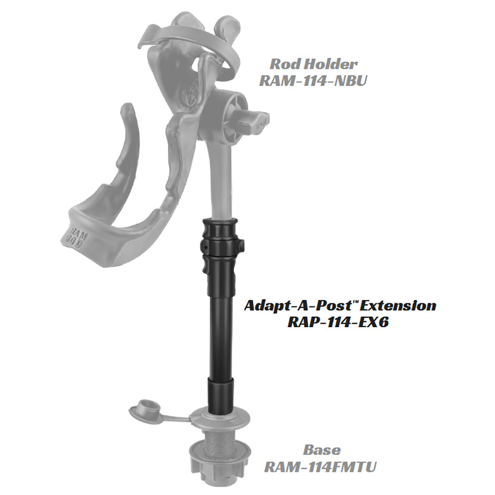 RAM Mount AdaptAPost 9 Extension Pole RAP114EX6