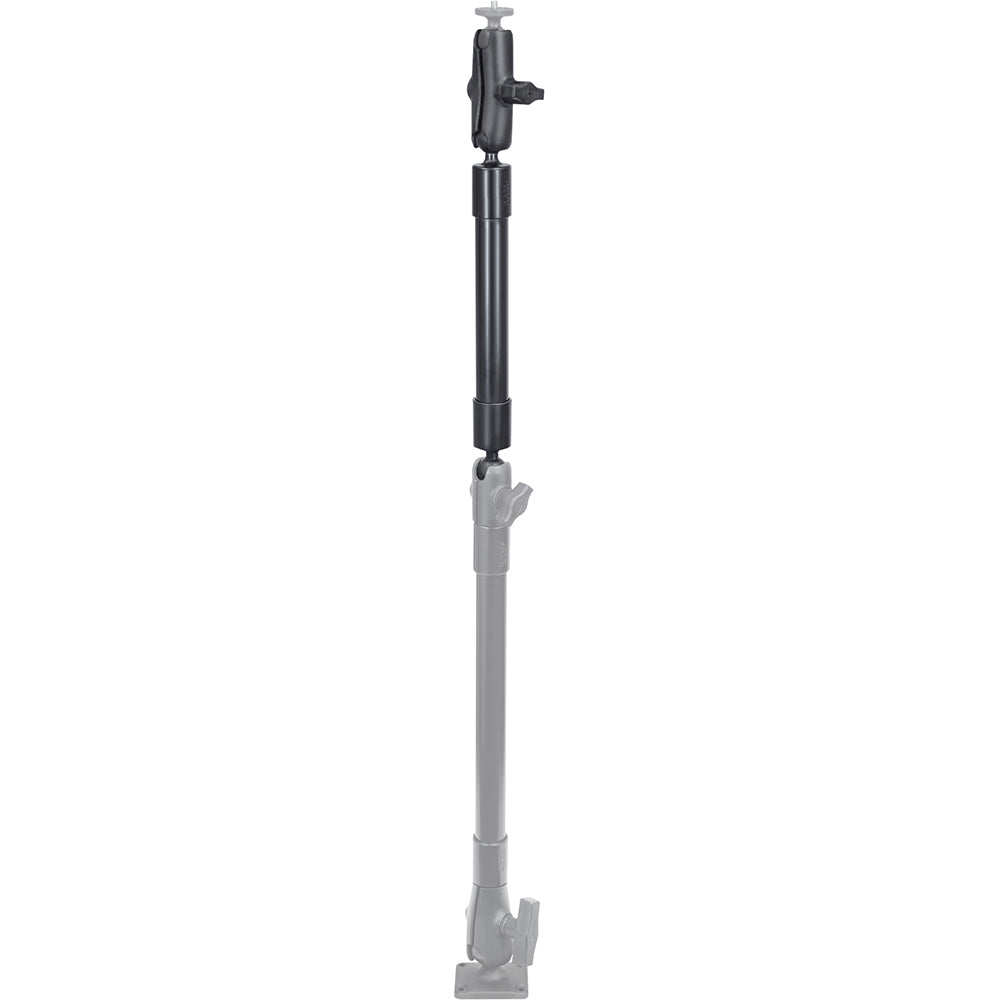 RAM Mount 14 Long Extension Pole w2 1 Ball Ends and Double Socket Arm RAPBB23014201U