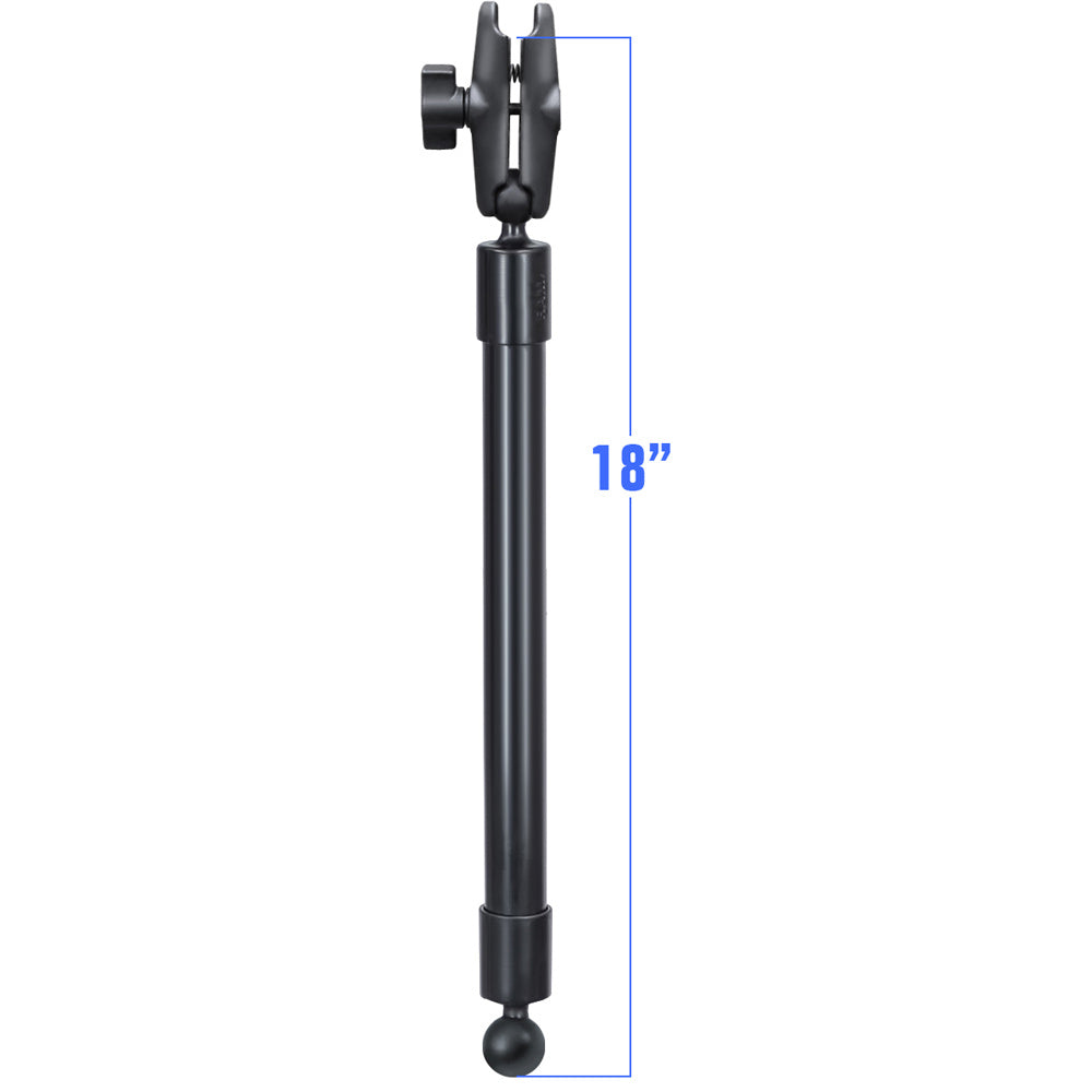 RAM Mount 18 Long Extension Pole w2 1 Ball Ends  Double Socket Arm RAPBB23018201U