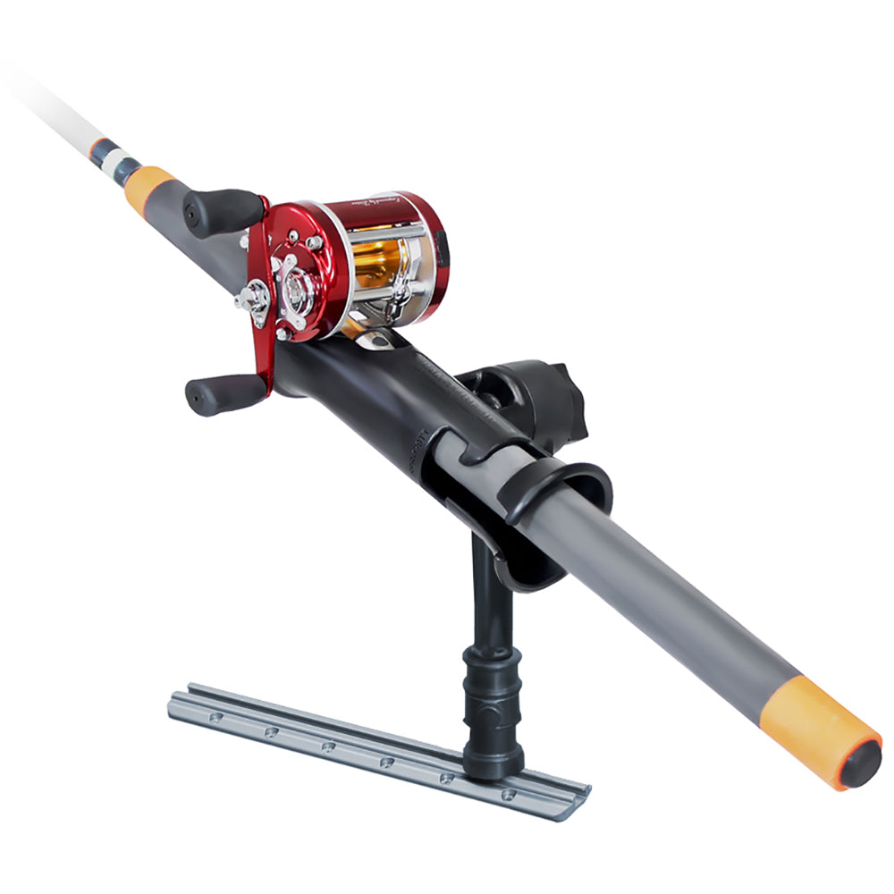 RAM Mount Ram Tube Jr Rod Holder w 6 Post AdaptAPost Track Mounting Base RAP390AAPU