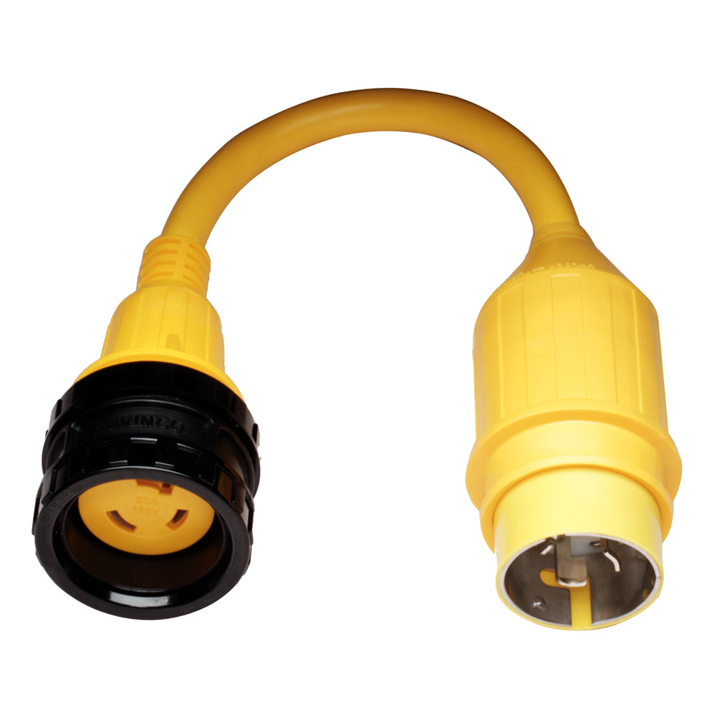 Marinco 110A Pigtail Adapter  30A Female to 50A Male 110A