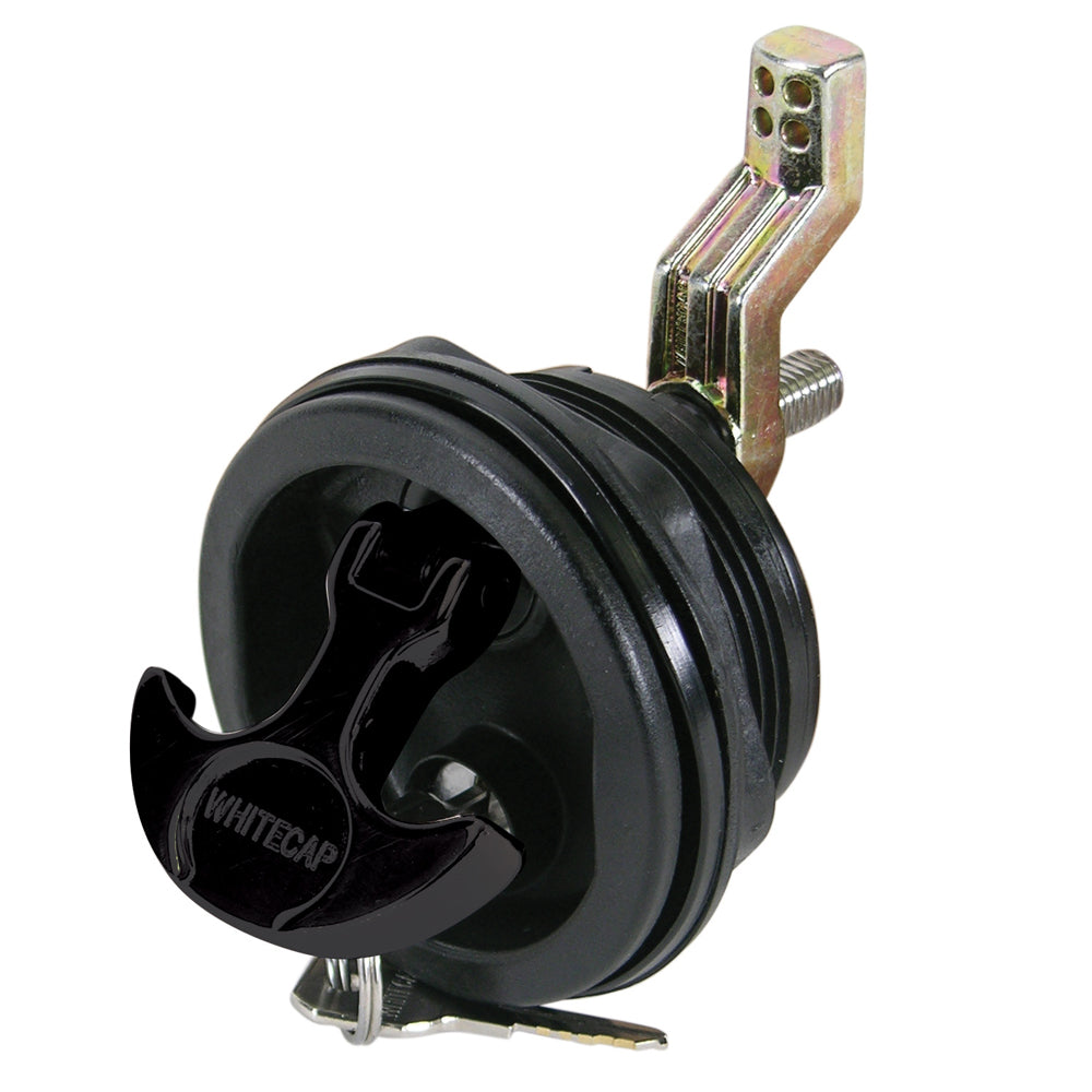 Whitecap THandle Latch Nylon BlackBlack Locking 3226BC