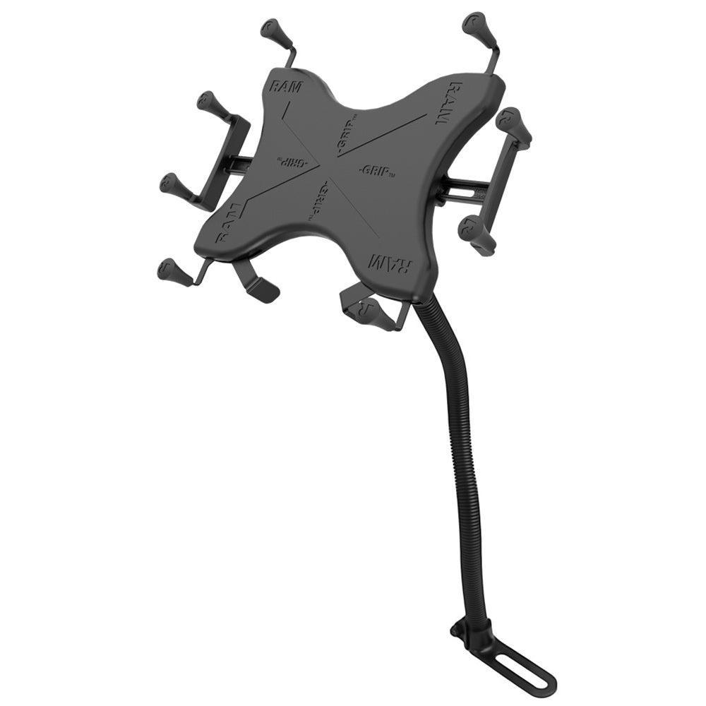 RAM Mount Ram Pod I Universal NoDrill Vehicle Mount wUniversal XGrip III Holder fLarge Tablets RAMB3161UN9