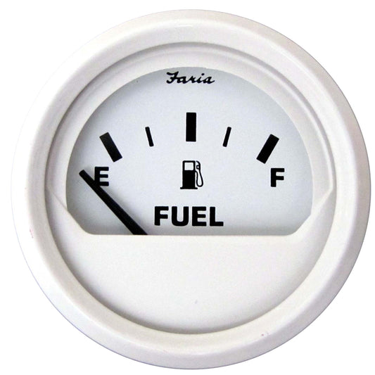 Faria Dress White 2 Fuel Level Gauge E12F 13101